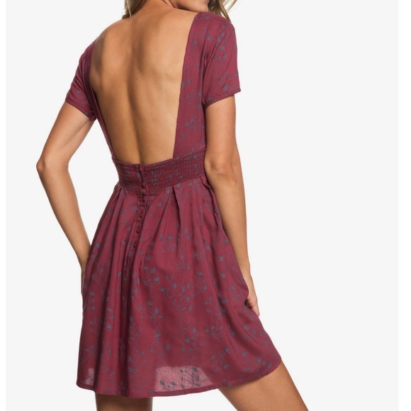 🎉HP⭐️ Roxy Wayag Oxblood Dress - Picture 5 of 7